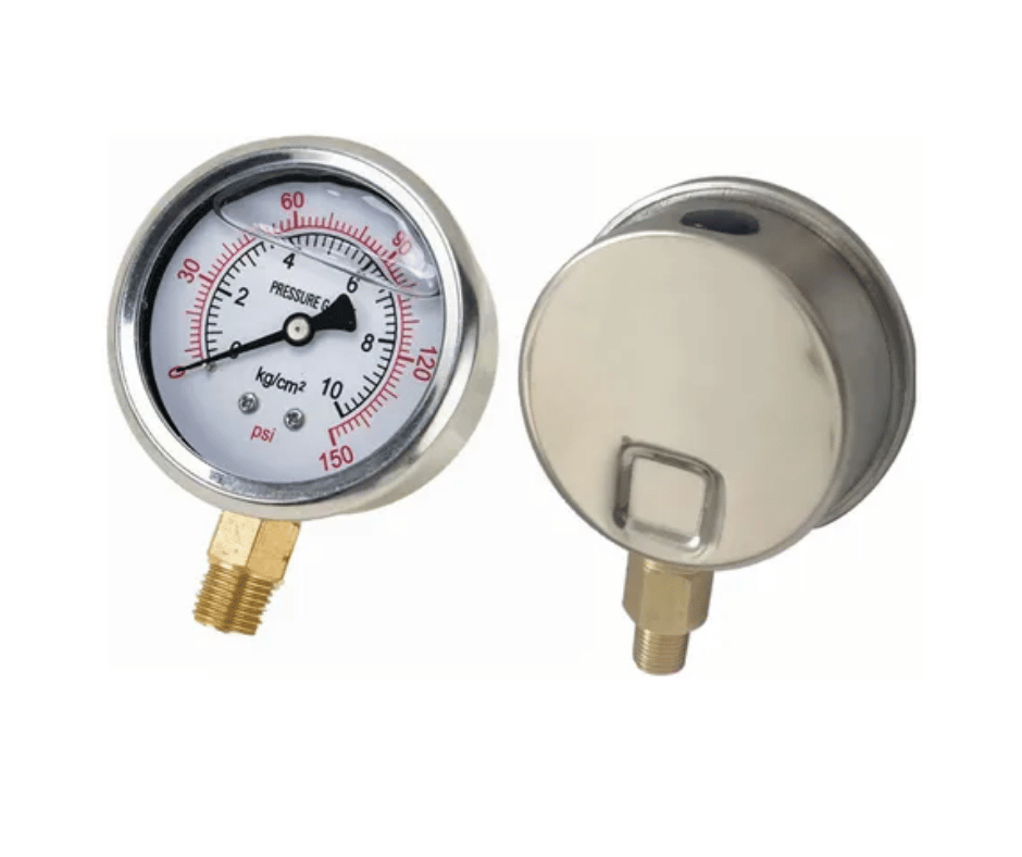 Manómetros analógicos y digitales